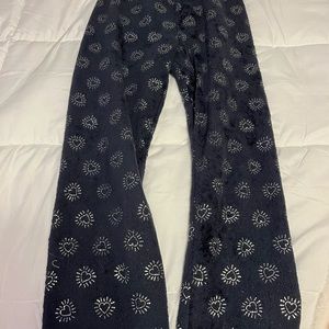 Really comfortable and soft and hardly been worn